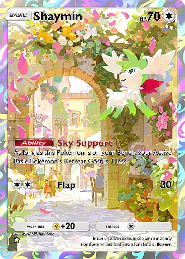 Shaymin card