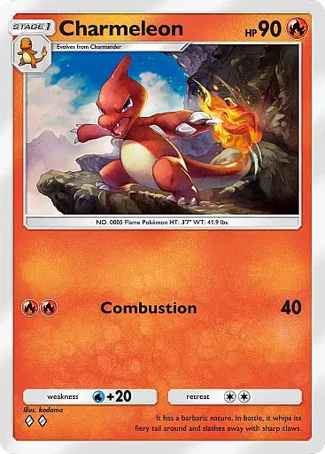Charmeleon card