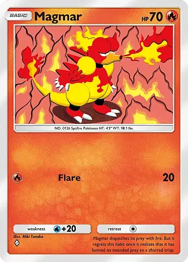 Magmar card