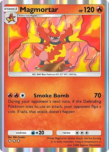 Magmortar card