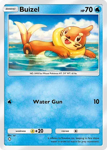 Buizel card