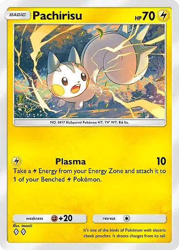 Pachirisu card