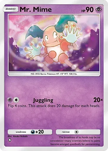 Mr. Mime card