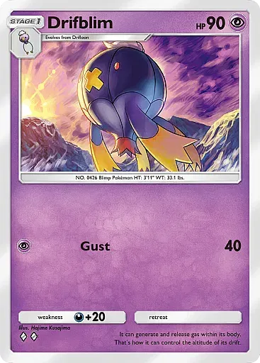 Drifblim card