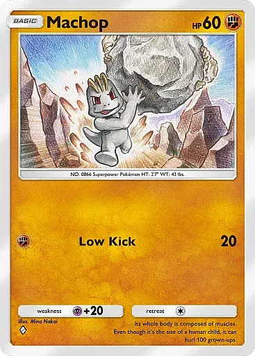 Machop card