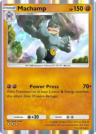 Machamp card