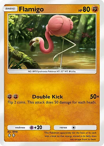 Flamigo card
