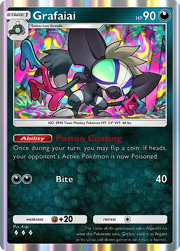 Grafaiai card