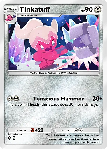 Tinkatuff card