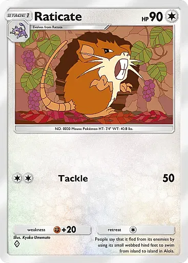 Raticate card