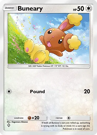 Buneary card