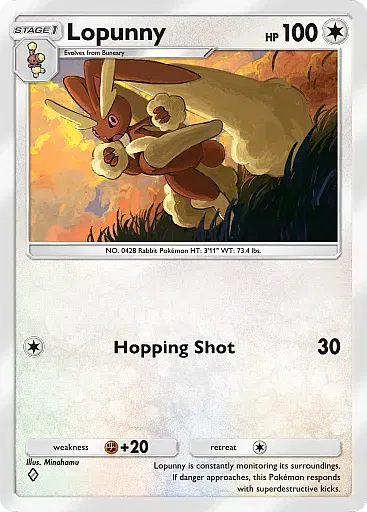 Lopunny card