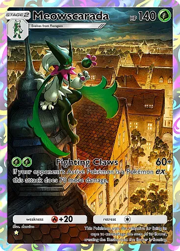 Meowscarada card
