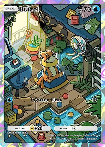 Buizel card