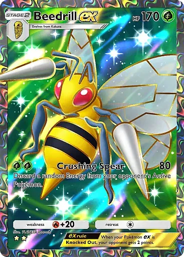 Beedrill EX card