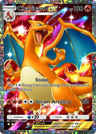 Charizard EX card
