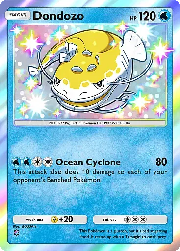 Dondozo card