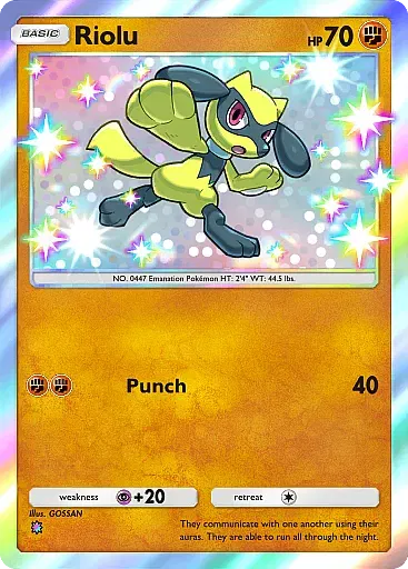 Riolu card