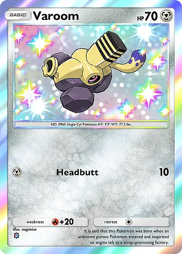 Varoom card