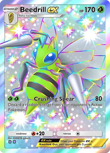 Beedrill EX card