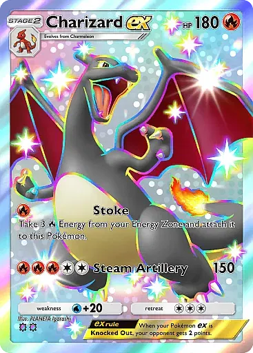 Charizard EX card