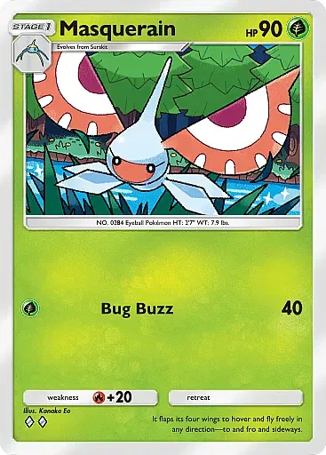 Masquerain card