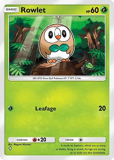 Rowlet card