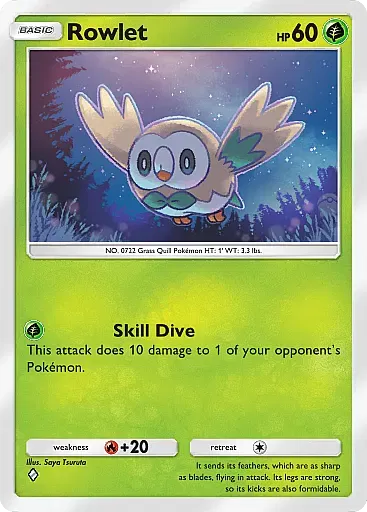Rowlet card