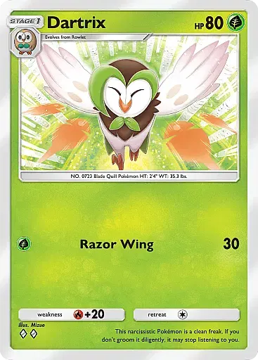 Dartrix card