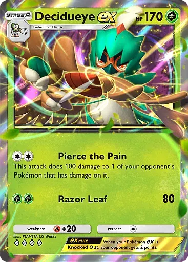 Decidueye EX card
