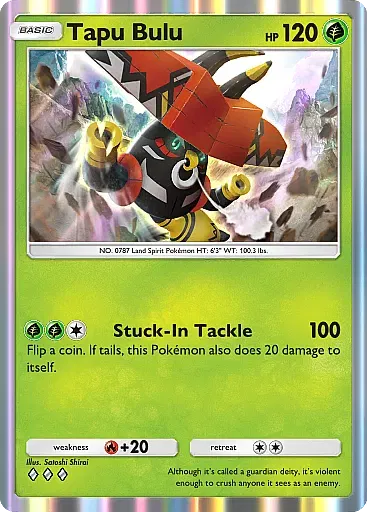 Tapu Bulu card