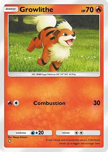 Growlithe card
