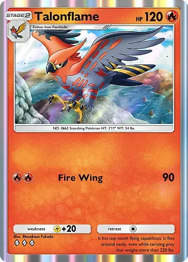 Talonflame card