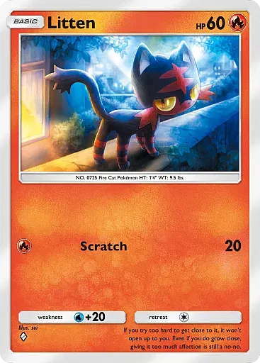 Litten card