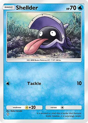 Shellder card