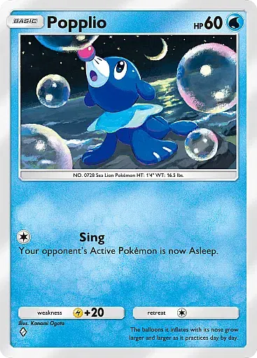 Popplio card
