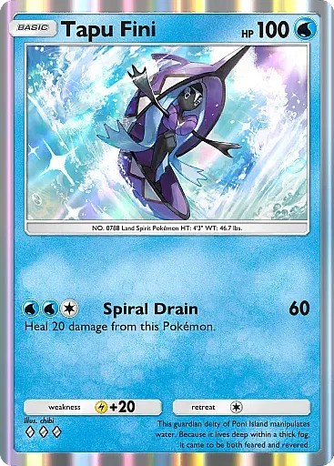 Tapu Fini card