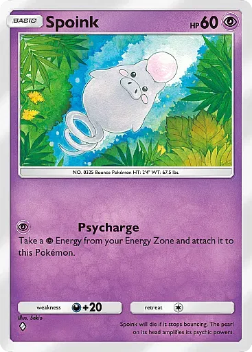 Spoink card
