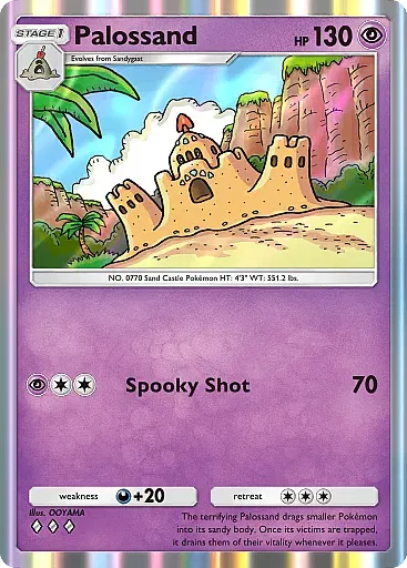 Palossand card