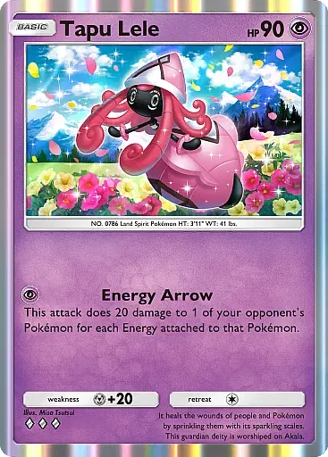 Tapu Lele card