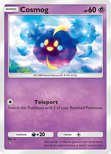 Cosmog card