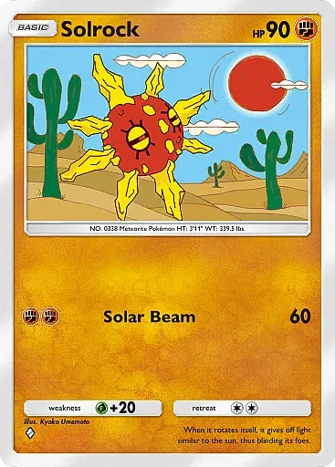 Solrock card