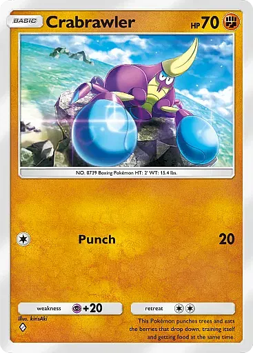 Crabrawler card