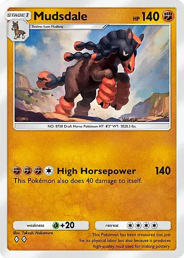 Mudsdale card