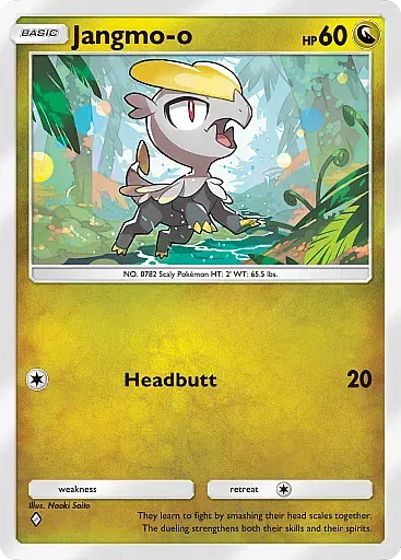 Jangmo-o card