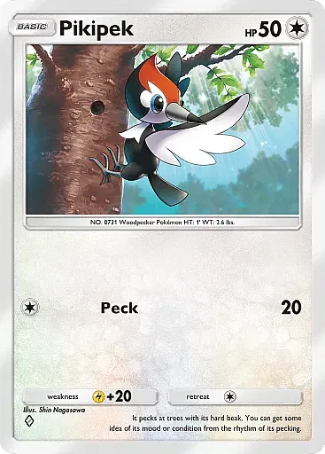 Pikipek card