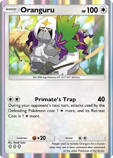 Oranguru card