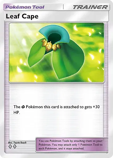 Leaf Cape card