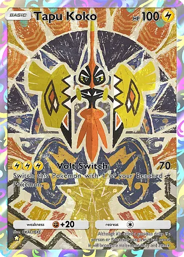 Tapu Koko card