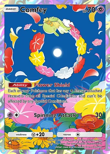 Comfey card